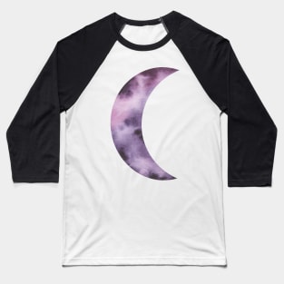 Moon tie dye Baseball T-Shirt
